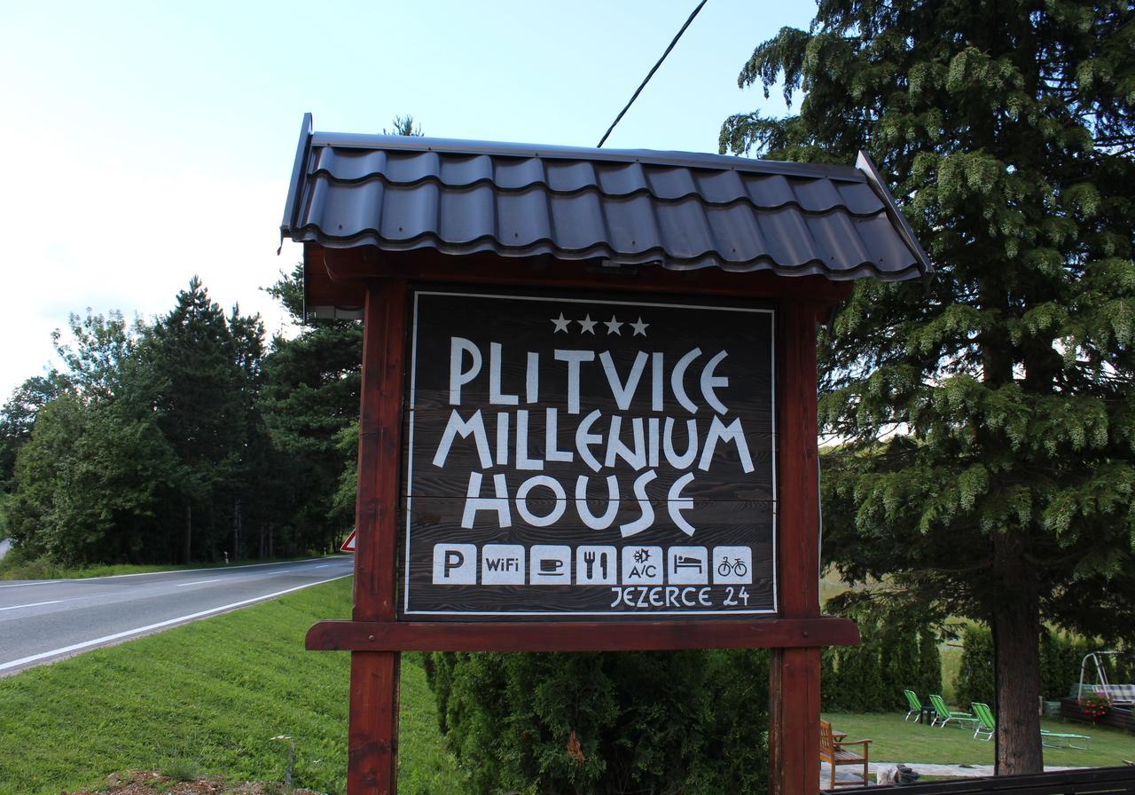千年屋住宿加早餐旅馆 Plitvička Jezera 外观 照片